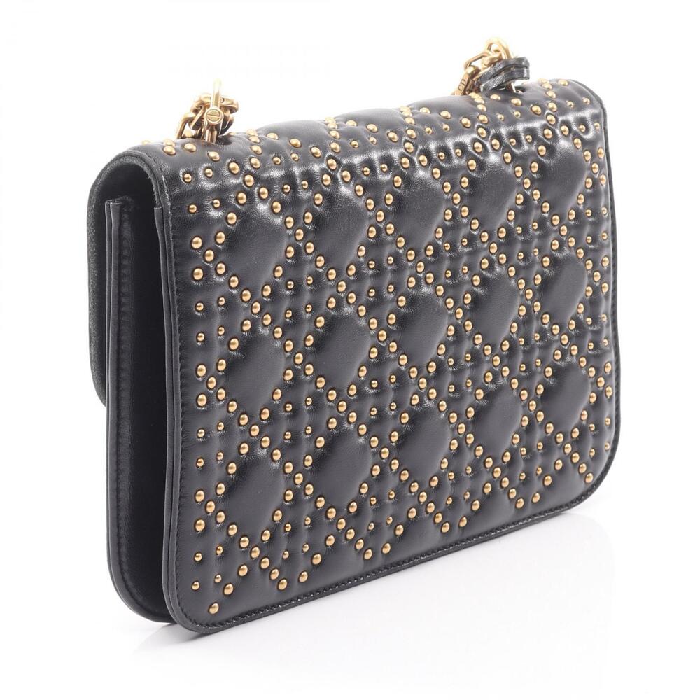 Dior Shoulder Bag Black Addict Leather